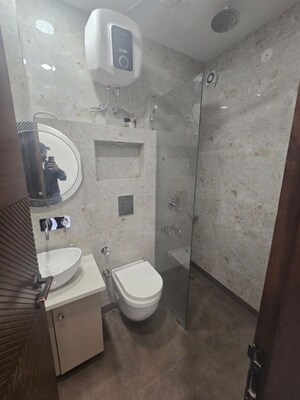 Bathroom in 2 BHK Builder Floor at Rajouri Garden – for Sale