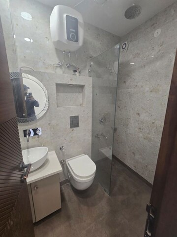 Bathroom in 2 BHK Builder Floor at Rajouri Garden – for Sale