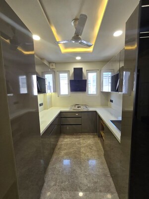 Kitchen in 2 BHK Builder Floor at Rajouri Garden – for Sale