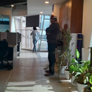 Living Room in  Office Space in IT/SEZ at Udyog Vihar Phase 5 – for Rent