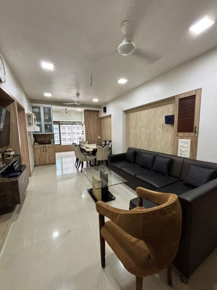 Living Room, inder-tower 3 Bedroom 950 Sq.Ft. Apartment In Dadar West Mumbai 9778688