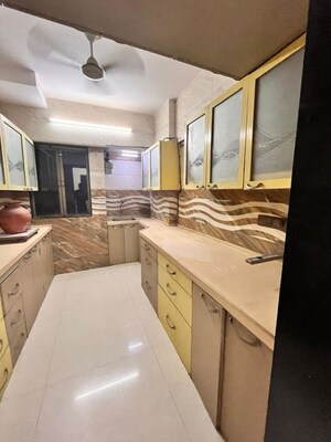 Kitchen in 3 BHK Apartment at Shiv Sai Paradise, Majiwada – for Sale