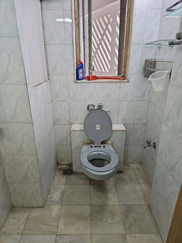 Bathroom in 3 BHK Apartment at Chaitanya Tower, Prabhadevi – for Rent