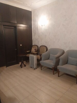 Living Room in 2 BHK Builder Floor at Safdarjung Enclave – for Rent