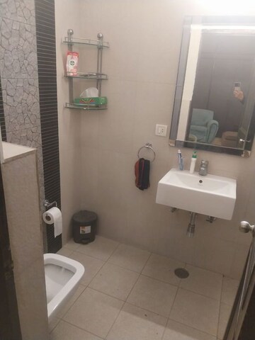 Bathroom in 2 BHK Builder Floor at Safdarjung Enclave – for Rent