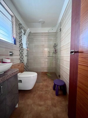 Bathroom in 2 BHK Apartment at Palaspa – for Rent
