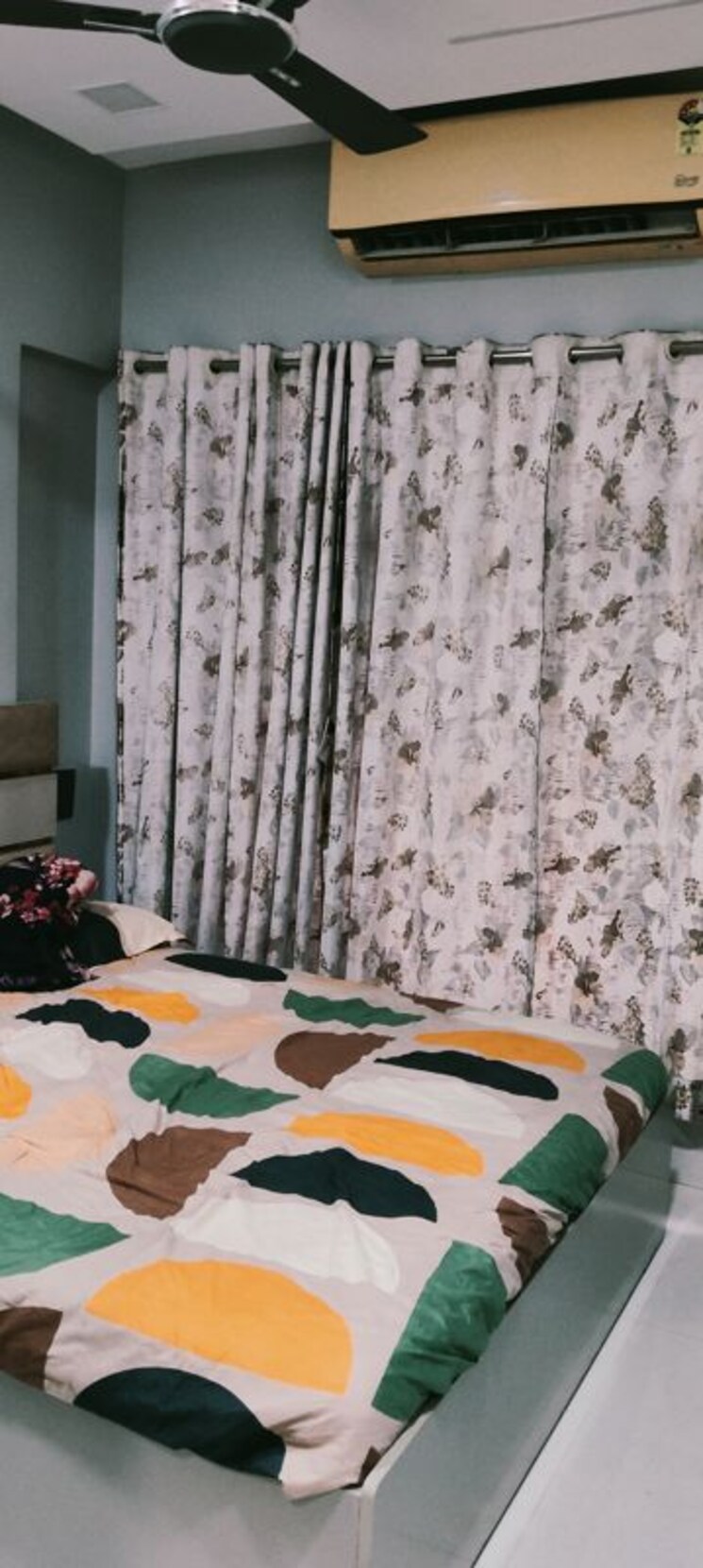 Master Bedroom, kosmos-vinayak-tower 2 Bedroom 750 Sq.Ft. Apartment In Malad East Mumbai 9778815