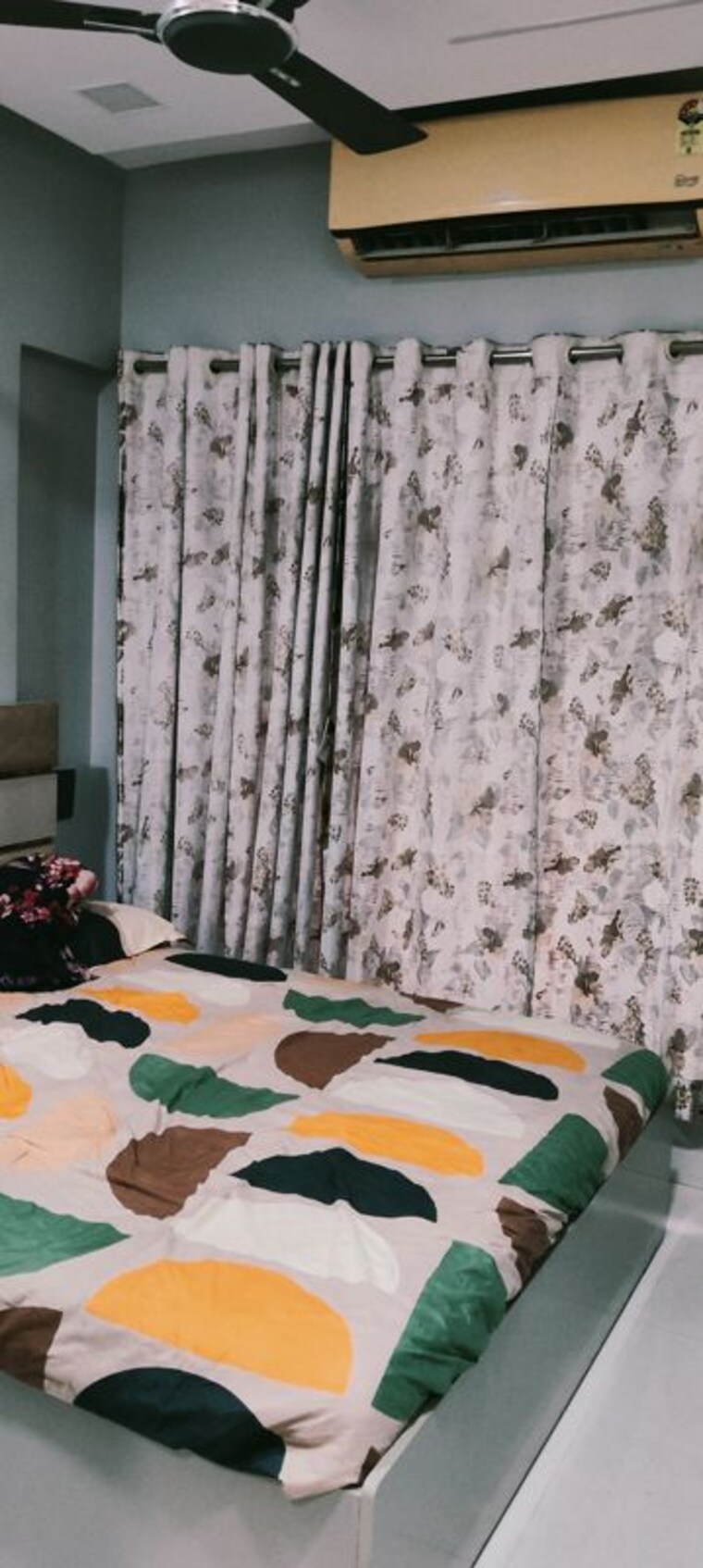 Master Bedroom, kosmos-vinayak-tower 2 Bedroom 750 Sq.Ft. Apartment In Malad East Mumbai 9778815