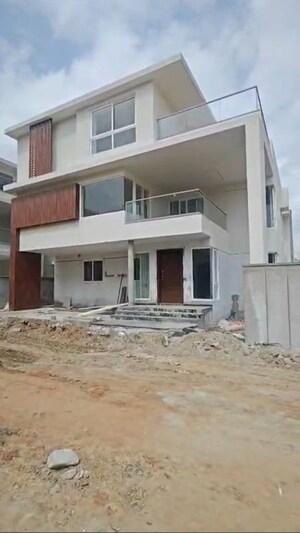 4 BHK Villa – Exterior View View at Radhey Raaga, Kollur - for Sale