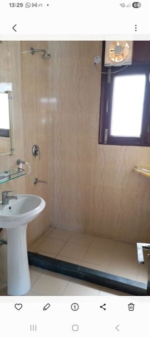 Bathroom in 3 BHK Builder Floor at Uday Park – for Rent