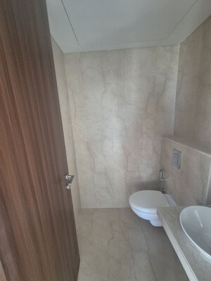 Bathroom in 3 BHK Apartment at Courtyard by Narang Realty and The Wadhwa Group, Pokhran Road No Two – for Sale