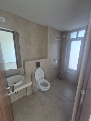 Bathroom in 3 BHK Apartment at Courtyard by Narang Realty and The Wadhwa Group, Pokhran Road No Two – for Sale