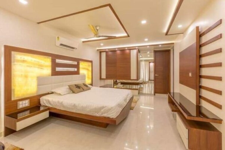 Bedroom, srihari-anithara-aura 3 Bedroom 2100 Sq.Ft. Villa In Isnapur Hyderabad 9767365