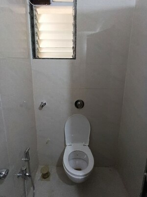 Bathroom in 1 BHK Apartment at DGS Sheetal Tapovan, Malad East – for Rent