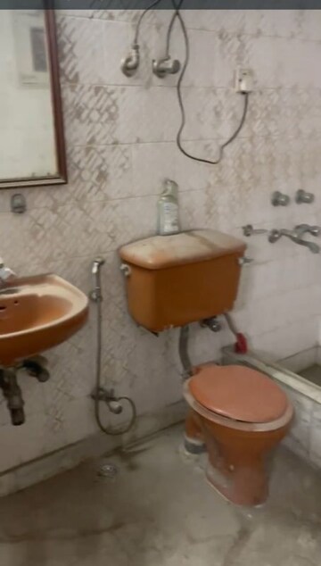 Bathroom in 3 BHK Builder Floor at Chittaranjan Park – for Sale