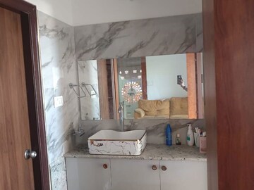 Bathroom in 4 BHK Apartment at Bavisha Bentley Greens, Sarjapur Road – for Rent