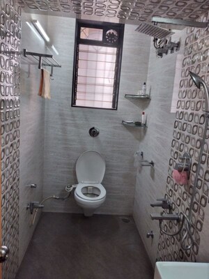 Bathroom in 3 BHK Apartment at Pushpa Mangal Complex, Uthalsar – for Sale