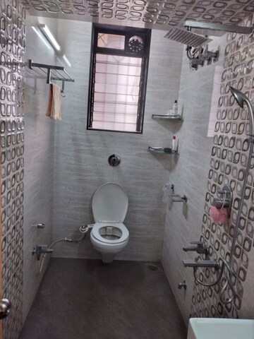 Bathroom in 3 BHK Apartment at Pushpa Mangal Complex, Uthalsar – for Sale