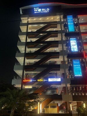  Shop – Exterior View View at Gaur World Street, Sector 16b Greater Noida - for Rent