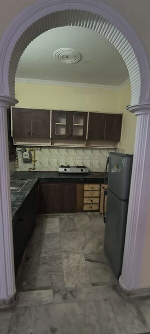Kitchen in 3 BHK Builder Floor at Malviya Nagar – for Sale