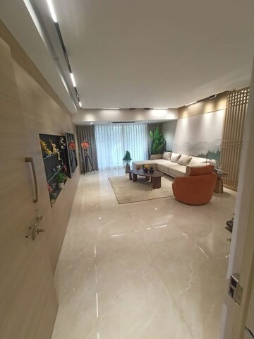 Living Room in 3 BHK Apartment at Ruparel Panache, Santacruz West – for Sale