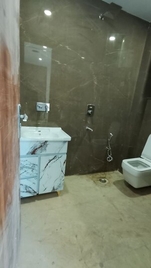 Bathroom in 3 BHK Builder Floor at Satbari – for Sale