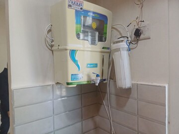 Bathroom in 2 BHK Builder Floor at Gaur City 2, Sector 16c Greater Noida – for Rent