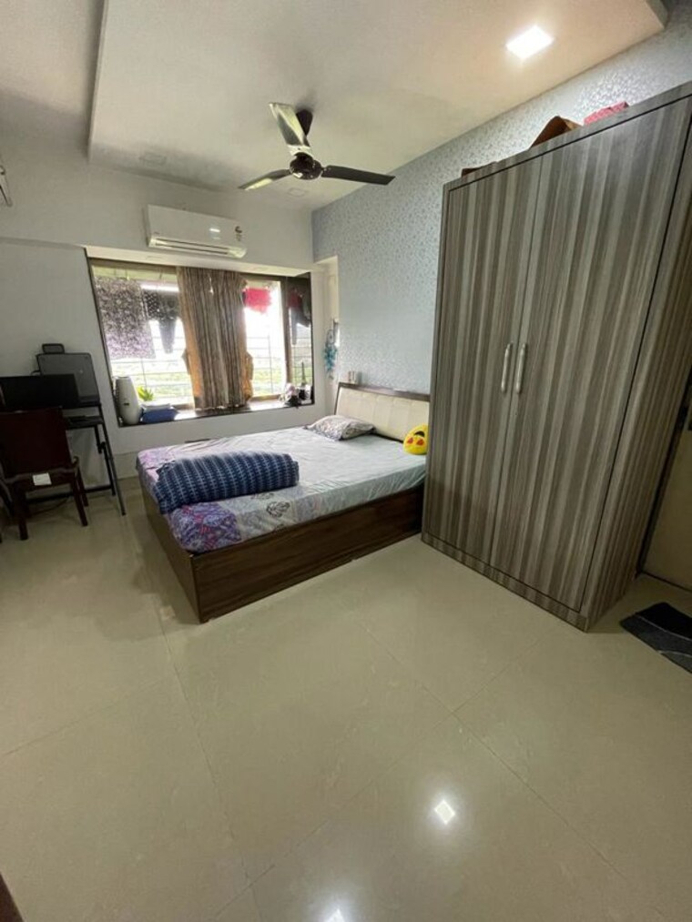 Bedroom, ajmera-bolivian 3 Bedroom 1000 Sq.Ft. Apartment In Wadala Mumbai 9779646