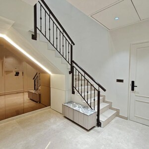 Staircase in 3 BHK Apartment at Indiabulls Sky Forest, Dighe Nagar – for Rent