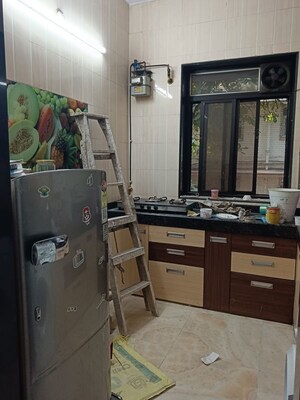 Kitchen in 1 BHK Apartment at Vinod Villa Worli, Worli – for Rent