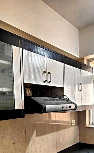 Kitchen in 3 BHK Apartment at Rodas Enclave Evergreen, Patlipada – for Sale