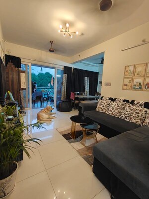 Living Room in 3 BHK Apartment at Kolte Patil Life Republic, Hinjewadi – for Sale