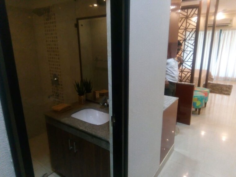 Bathroom, eldeco-aamantran Studio 595 Sq.Ft. Apartment In Sector 119 Noida 9779970