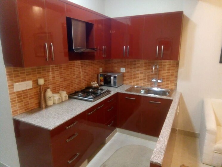 Kitchen, eldeco-aamantran Studio 595 Sq.Ft. Apartment In Sector 119 Noida 9779970