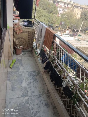 Balcony in 2 BHK Builder Floor at Kalkaji – for Rent