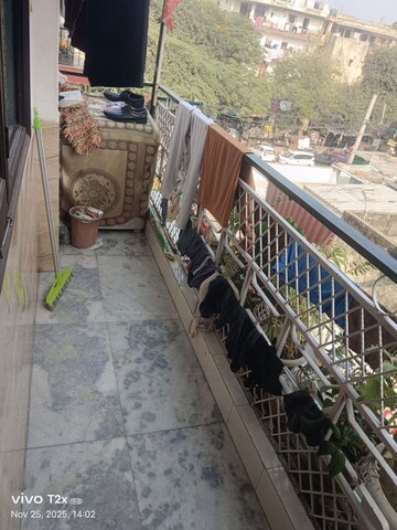 Balcony in 2 BHK Builder Floor at Kalkaji – for Rent