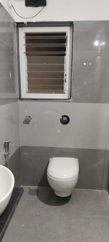 Bathroom in 3 BHK Apartment at Shreeji Atlantis, Malad West – for Rent