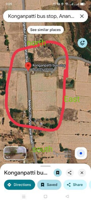  Land – Map Location View at Thelichatha Nallur - for Sale