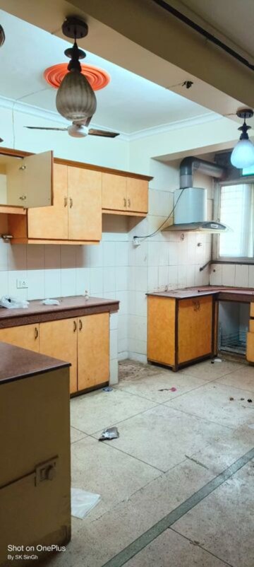 Kitchen in 3 BHK Apartment at Sector 4 Dwarka – for Rent