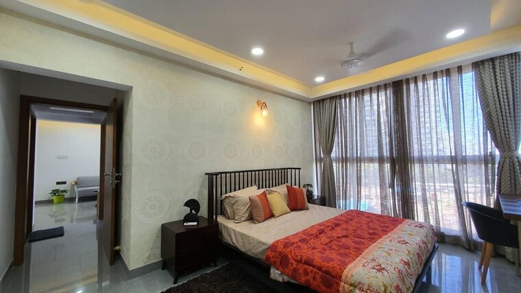 Bedroom, vascon-forest-county-2 3 Bedroom 1750 Sq.Ft. Apartment In Kharadi Pune 9780149