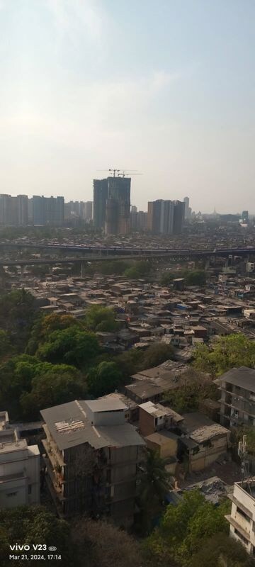 Master Bedroom in 3 BHK Apartment at Shreeji Atlantis, Malad West – for Rent