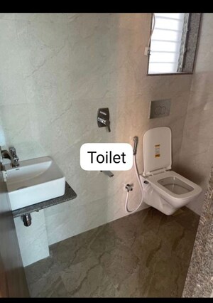 Bathroom in 2 BHK Apartment at Dimple 19 North, Kandivali West – for Rent