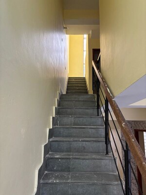 Staircase in 3 BHK Villa at Ansal Golf Vista, Sushant Golf City – for Rent
