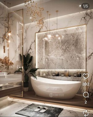 Bathroom in  Builder Floor at Vasant Vihar – for Sale