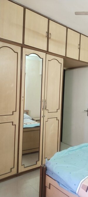 Master Bedroom in 3.5 BHK Apartment at Nirmal Lifestyle Residency CHS Ltd, Mulund West – for Rent