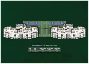 Master Plan in 4 BHK Apartment at Omaxe Metro City, Kalli Paschim – for Sale