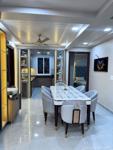 Living Room in 4 BHK Apartment at Nirman Nagar – for Sale