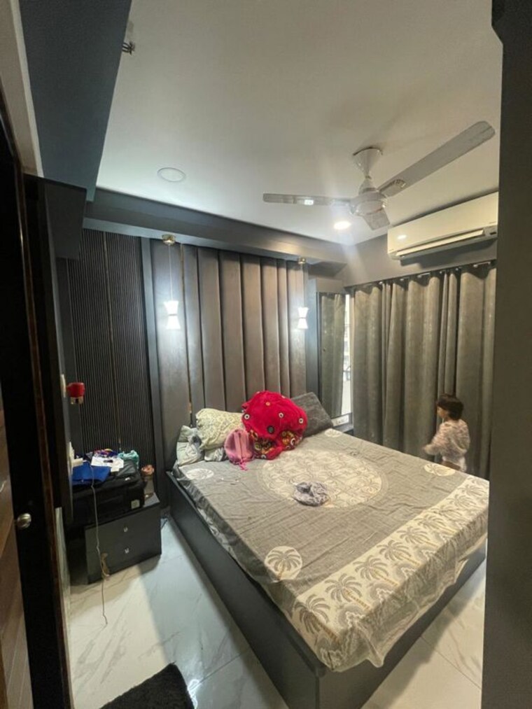 Bedroom, jk-iris 2 Bedroom 658 Sq.Ft. Apartment In Mira Road Thane 9780614