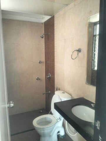 Bathroom in 2 BHK Apartment at Rama Celestial City, Ravet – for Rent