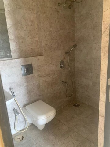 Bathroom in 2 BHK Apartment at Kanakia Levels, Malad East – for Rent